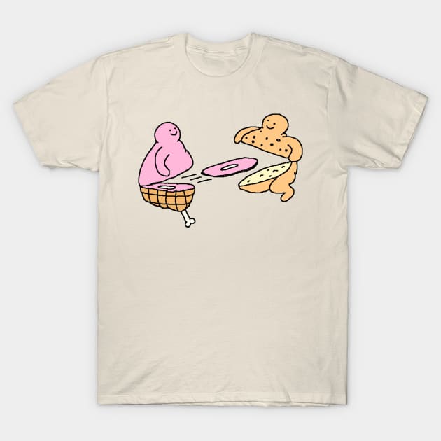 Burger couple T-Shirt by Master Tingus store